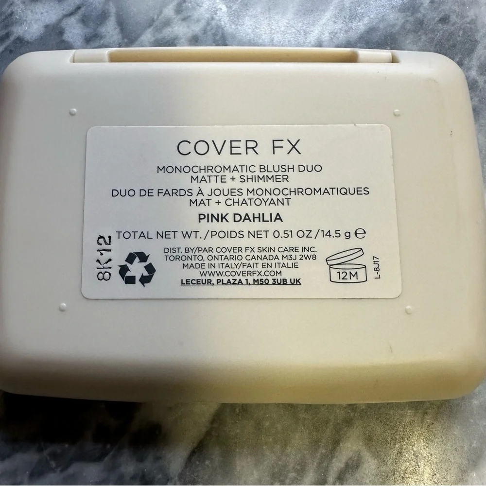 Cover FX Monochromatic Blush Duo‎ Pink Dahlia